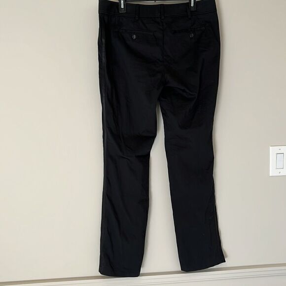 Marc Aurel Black Women’s Pants- low rise with Side Satin Trim. Size 42 /… - Picture 4 of 8